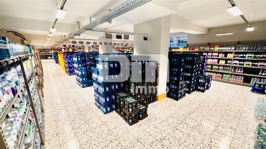 Modernisierter Gewerbekomplex (2 Gebäudeteile) mit langfristigem Mieter + freie Flächen im OG - Gebäude 3 EG Getränkemarkt